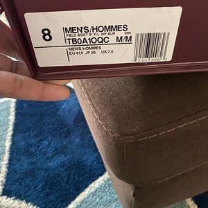 These are a collection of timberland boots size 8 in men
